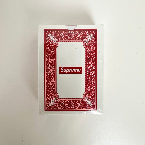 Supreme Stickers C Line Name Tag Bicycle Playing Mini Cards Logo Bundle Lot NEW - Picture 4 of 7